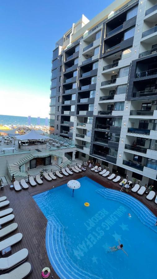 Seaview Deluxe Double Studio - Beachfront Resort Navodari Exterior photo